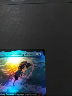 MTG Avatar The Last Airbender Katara, Waterbending Master Extended Art Foil 0180 - Image 2