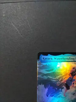 MTG Avatar The Last Airbender Katara, Waterbending Master Extended Art Foil 0180 - Image 3