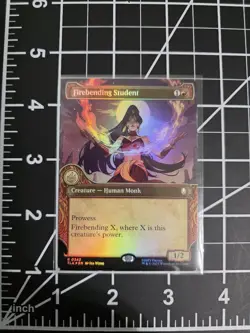 Firebending Student 0342 TLA Showcase Foil MTG Avatar The Last Airbender NM/M - Image 1