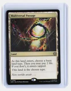 Multiversal Passage MTG Marvel's Spider-Man #180 Rare - Image 1