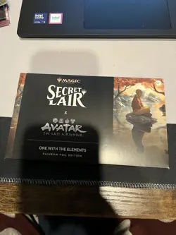 MTG Secret Lair x Avatar: The Last Airbender- One With the Elements-Rainbow Foil - Image 1