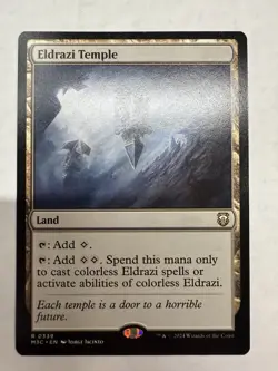MTG TCG Eldrazi Temple Commander: Modern Horizons 3 Regular - Image 1