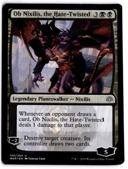 MTG Ob Nixilis, the Hate-Twisted U WAR 100 LP - Image 1