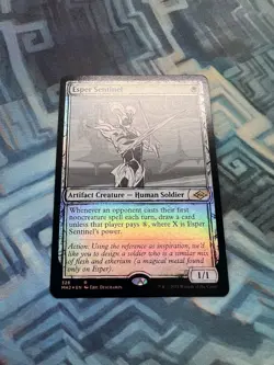 MTG Foil Showcase Esper Sentinel NM Unplayed Modern Horizons 2 - Image 2