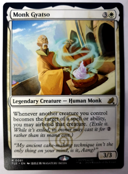 Monk Gyatso - Rare - MTG Avatar TLE - 0081 NM - Image 1