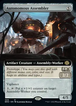 Autonomous Assembler (Extended Art) [The Brothers' War] Lightly Played - Image 1