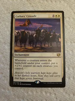 Cathars' Crusade Commander 2014 Regular NM - Image 1