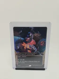 MTG Edge of Eternities: Scavenger Grounds #037 - Borderless - Foil - Image 1