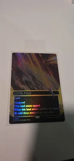 Lotus Field (0023) (Borderless) Edge of Eternities: Stellar Sights Foil - Image 1