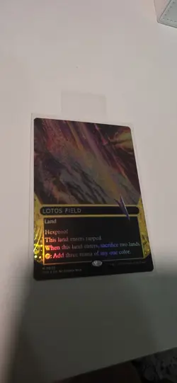 Lotus Field (0023) (Borderless) Edge of Eternities: Stellar Sights Foil - Image 2