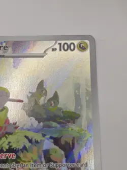 Pokemon TCG Fraxure 077/064 Shrouded Fable Illustration Rare Card Near Mint - Image 4