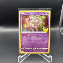 Mew 011/025 25th Anniversary Celebrations Holo Rare 2021 Pokemon TCG VLP/NM - Image 1