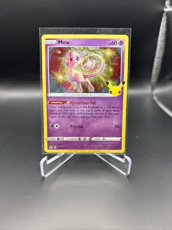 Mew 011/025 25th Anniversary Celebrations Holo Rare 2021 Pokemon TCG VLP/NM - Image 2