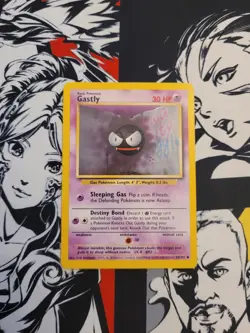 1999 Pokemon TCG - Base Set - Gastly - 50/102 - LP - Image 1