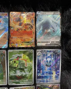 POKEMON CARD LOT Over $100 Value - GOOD CONDITION (15 Cards) + FREE BINDER - Image 3