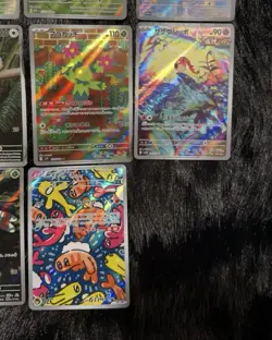 POKEMON CARD LOT Over $100 Value - GOOD CONDITION (15 Cards) + FREE BINDER - Image 5