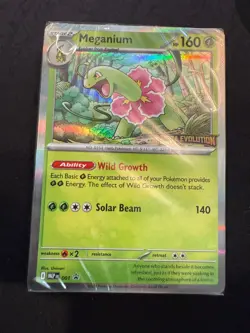 Meganium 001 Pokemon TCG Mega Evolution Build and Battle Deck - Image 1