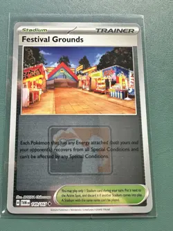 Festival Grounds 149/167 - Reverse Holo Rare - Play! League Promo - Pokemon TCG - Image 1
