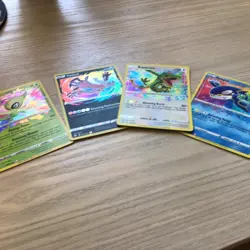 Pokemon TCG Amazing Rare Set of 4 Vivid Voltage & Shining Fates - Image 2