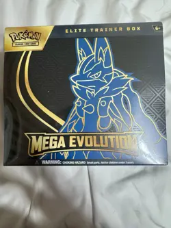 Pokemon TCG Mega Evolution Elite Trainer Box Mega Lucario - Ready to Ship - Image 1