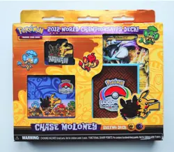 Pokemon 2012 World Championships Chase Maloney Raikou EX Sealed Box - Image 1