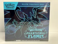 Pokemon Mega Evolution Phantasmal Flames ETB Sealed SHIPS FAST CASE FRESH - Image 2