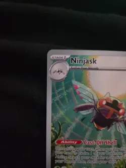 2 Pokemon TCG Meg Evo Shedinja #144/132 & Ninjask #137/132 Combo Full arts RAW - Image 2