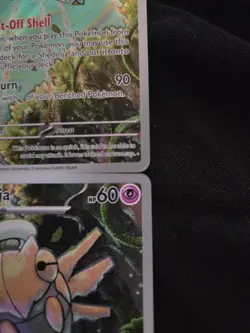 2 Pokemon TCG Meg Evo Shedinja #144/132 & Ninjask #137/132 Combo Full arts RAW - Image 4