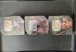 Pokemon TCG: Crown Zenith Tins - Zapdos, Articuno, Moltres - Set Of 3 - Image 1