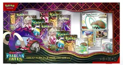 Pokemon TCG Paldean Fates Great Tusk Iron Threads Ex Premium Collection IN HAND! - Image 2