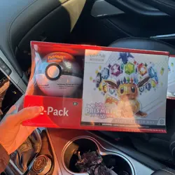 Pokemon TCG Prismatic Evolutions Elite Trainer Box ETB W/ Pokeball Tin *Pokeball - Image 2