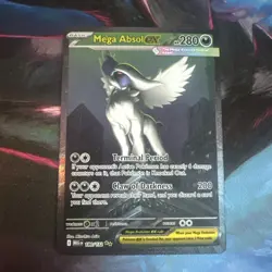 Mega Absol EX Secret Illustration Rare 180/132 - Mega Evolution Pokemon TCG NM - Image 1