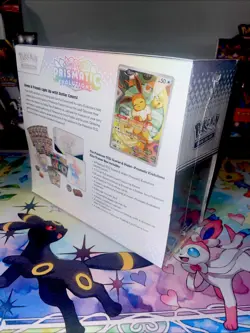 Pokemon TCG - Prismatic Evolutions ETB - Elite Trainer Box’s English TWO SEALED - Image 3