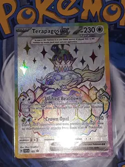 Terapagos EX SVP 165 Promo Scarlet & Violet Pokemon TCG - Image 1