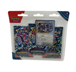 Twilight Masquerade 3 Pack Blister Pokemon TCG Scarlet & Violet Revavroom - Image 1