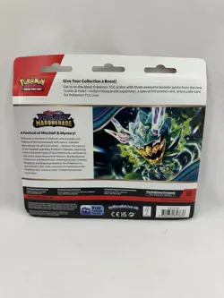 Twilight Masquerade 3 Pack Blister Pokemon TCG Scarlet & Violet Revavroom - Image 2