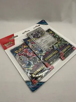 Twilight Masquerade 3 Pack Blister Pokemon TCG Scarlet & Violet Revavroom - Image 4