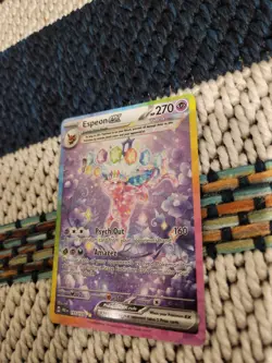 Pokemon TCG Espeon EX 155/131 Prismatic Evolutions Special Illustration Rare - Image 4