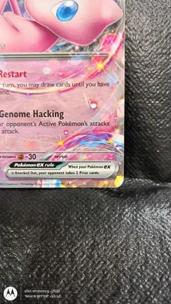2024 World Championships Pokemon Honolulu Evan Pavelski Mew Ex **MINT*QRSC** - Image 5