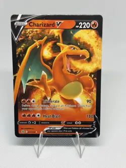 Pokemon TCG Charizard V Crown Zenith 018/159 Holo Ultra Rare - Image 1