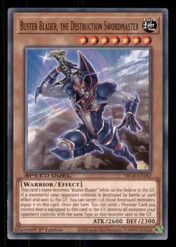 Buster Blader, the Destruction Swordmaster #SBCB-EN182 Battle City Box LP - Image 1