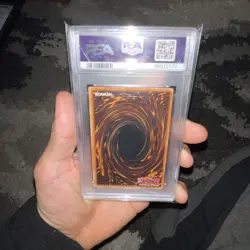 2003 Yu-Gi-OH! Dark Crisis 1st Edition Exodia Necross DCR-020 PSA 8 NM-MINT - Image 2