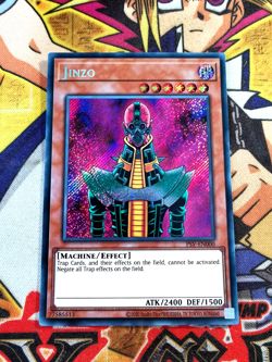 Jinzo psv-en000 (LP) Secret Rare Yu-Gi-Oh! - Image 1