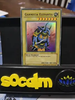 Garnecia Elefantis Misprint Faded Foil Shift Metal Raiders MRD-125 Yugioh Unlim - Image 1