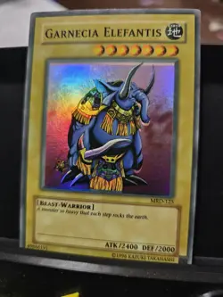 Garnecia Elefantis Misprint Faded Foil Shift Metal Raiders MRD-125 Yugioh Unlim - Image 2