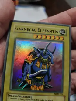 Garnecia Elefantis Misprint Faded Foil Shift Metal Raiders MRD-125 Yugioh Unlim - Image 3