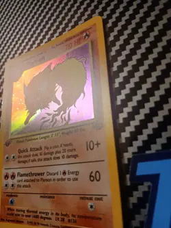 Pokemon TCG Flareon Jungle 1999 1st Edition Holo Card 3/64 Very Clean - Image 4
