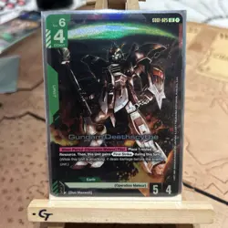 Gundam Deathscythe GD01-025 LR GUNDAM TCG CARD GAME FOIL ENGLISH NEWTYPE RISING - Image 1