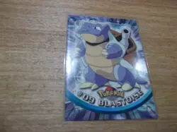 Blastoise #09 Topps Black Label Non Foil Pokemon Card NM/LP - Image 1