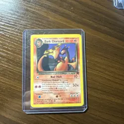 Dark Charizard 21/82 Pokemon Team Rocket Non Holo Rare WOTC Pokemon TCG Card - Image 1